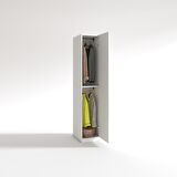 Kenzlife gardırop 1 kapılı öğrenci dolabı tek kapı günebakan byz 180*35*42 byz gardolap dolap ofis
