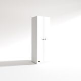 Kenzlife gardırop 2 kapılı kapaklı leylak byz 173*60*42 gardolap dolap ofis
