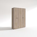 Kenzlife gardırop 4 kapılı kapaklı devetabanı crd 173*120*42 gardolap dolap ofis