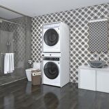 Kenzlife çamaşır-kurutma makinesi dolabı avi senna byz 187*070*60 çekmeceli % 100 FULL MDF
