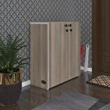 Kenzlife ayakkabılık ayakkabı dolabı kilitli be real crd 080*70*32 kapaklı arkalıklı ofis dolabı