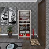 Kenzlife ayakkabılık ayakkabı dolabı kilitli be real crd 160*70*32 kapaklı arkalıklı ofis dolabı iki bölme