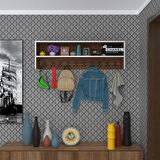 Kenzlife elbise askılığı askılık zeytuni cvz 35*120*20 siyah 10 adet askı portmanto raflı