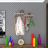 Kenzlife elbise askılığı karayemiş2 crd 26*076*12 vestiyer portmanto askı askılık 8 adet askı