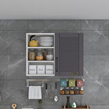Kenzlife hazır mutfak dolabı roka60 gri mod2 60*080*32 mebran kapak suntalam gövde