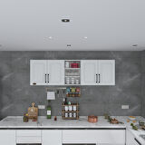 Kenzlife hazır mutfak dolabı fasulye90 byz mod1 90*200*32 mebran kapak suntalam gövde