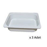 Kenzlife çamaşır mutfak sepeti byz 10*040*30 plastik sepet 03 adet 
