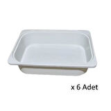 Kenzlife çamaşır mutfak sepeti byz 10*040*30 plastik sepet 06 adet 
