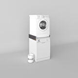 Kenzlife çamaşır&bulaşık makinesi dolabı olenka gri 015*70*60 banyo aparatı arkalıksız