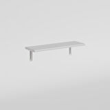 Kenzlife petek üstü raf dresuar feng şui byz 060*15 tekli kitaplık duvar rafı 060 cm uzunluk