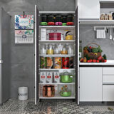 Kenzlife mutfak dolabı tahiri gribyz 188*80*37 çok amaçlı dolap arkalıklı