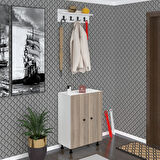 Kenzlife ayakkabılık cimcime5 crdbyz 83*060*32 kapaklı 5 raflı 15 çift ayakkabı kapasitesi