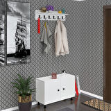 Kenzlife ayakkabılık galoş3 byzbyz 53*080*32 kapaklı 3 raflı 12 çift ayakkabı kapasitesi