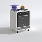 Kenzlife ankastre modülü kabini rakib byz fırın ocak dolabı 80 cmye kadar ocak için uyumlu