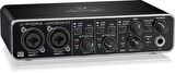 Behringer UMC204HD Audiophile 2x4, 24-Bit/192 kHz USB Audio/MIDI Arabirimi, Midas Mic Preamplifikatörleri ile