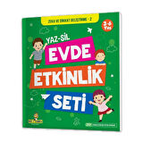 3-6 Yaş Evde Etkinlik Seti (Çizgi Çalışmaları, Sayılar, Geometrik Şekiller, Mantık Soruları, Dikkat Geliştirme)