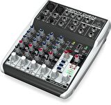 Behringer QX602MP3 XENYX Mic Preamp'ler, British EQ, MP3 Player ve Multi-FX ile Premium 6 Girişli 2 Bus Mikser