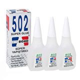 Evobond 502 Japon Yapıştırıcısı 20 gr 3 Adet
