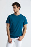 Bisiklet Yaka Basic T-shirt 