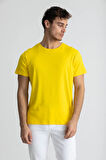 Bisiklet Yaka Basic T-shirt 