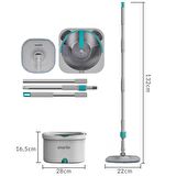 SMARTER AQUA MASTER TEMİZ & KİRLİ SUYU AYIRMA ÖZELLİĞİ OTOMATİK TEMİZLİK SETİ MOP PASPAS 