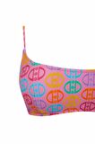 DeFacto x Declara Desenli Bikini Üstü C5808AX24HSPN463