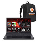 ACER Nitro V15 R7-7735HS 32GB 256GB SSD RTX4060/8GB 15.6'' 165Hz FHD W11H & PER4 ÇANTA