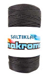 1 Adet Polyester Makrome İpi SYH Siyah 100 gr