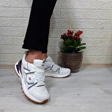M.P. 1642 Beyaz Memoryfoam Kaydırmaz Rahat Spor Ayakkabı