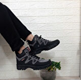 Sky Blue Füme 0050 Fermuarlı Bağacaklı Kaymaz Erkek Bot