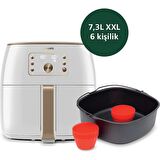 Philips Premium XXL HD9870/20 7.3 lt Yağsız Airfryer Beyaz