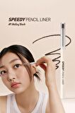 Suya Dayanıklı Kolay Kullanım Sunan Göz Kalemi Peripera Speedy Pencil Liner (1 Melloy Black)