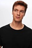Ds Damat Comfort Siyah %100 Pamuk T-Shirt 6HC14ORT02006 6HC14ORT02006