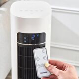 Homend Fanomen 9011H Uzaktan Kumandalı Soğuk Su & Buz Hazneli Kule Tipi Vantilatör 60W