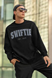 Swiftie 1989 Est. Yazılı Unisex Oversize Taylor Swift Sweatshirt