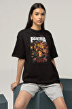 Pantera Vulgar Display Of Power Baskılı Unisex Oversize Rock Metal Tişört
