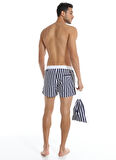 Whitefin Lacivert Erkek Slim Fit Şort Mayo 1040