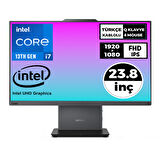 Lenovo ThinkCentre Neo 50a 24 G5 i7-13620H 64GB 1TB SSD 23.8" FHD Freedos AIO Pc 12SC000KTR 014