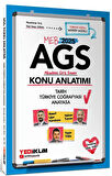 Yediiklim 2025 MEB AGS Sayısal Sözel Yetenek Tarih Türkiye Coğrafyası Anayasa Eğitim Sistemi ile Mevzuatı Konu Seti 3 Kitap