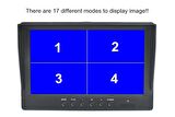 7 İNÇ HYBRİD MONİTÖR VE 2 ADET 170'' GENİŞ AÇILI KAMERA HAZIR SET  (KAYIT YAPMAZ 12 VOLT)
