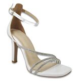 Guja 7764 23YA Abiye Kadın Ayakkabı  Beyaz