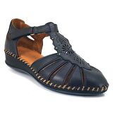 Venüs 2313705 24YS Kadın Günlük Sandalet - Siyah