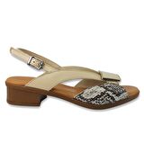 Venüs 24026020 24YS Kadın Günlük Sandalet - Bej