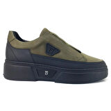 Libero 4995 24KA Erkek Günlük Ayakkabı - Haki Nubuk