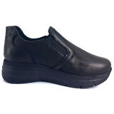 Mammamia 3530 24KA Kadın Günlük Ayakkabı - Siyah Nubuk