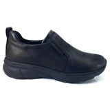 Mammamia 3555 24KA Kadın Günlük Ayakkabı - Siyah Nubuk