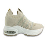 Guja 300 4 25YA Kadın Sneaker Günlük Ayakkabı Bej