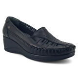 Forelli Sahra 25YA Kadın Anatomik Günlük Ayakkabı Siyah