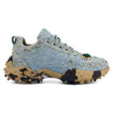 Guja 338 25YA Kadın Sneaker Günlük Ayakkabı Mavi