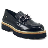 Mammamia 3690 25YA Kadın Günlük Ayakkabı Siyah Rugan